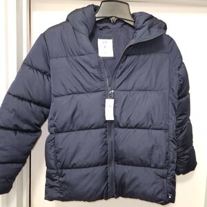 Gap kids navy blue winter coat size large/10